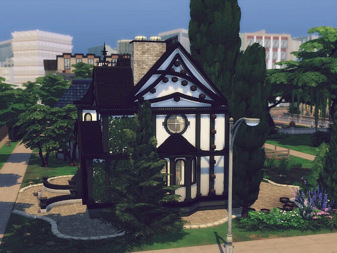 Sims 4 Epoque house by GenkaiHaretsu at TSR