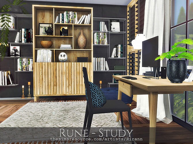 Sims 4 Rune Study by Rirann at TSR