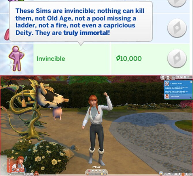 Sims 4 Invincible Trait by fallen skies at Mod The Sims 4