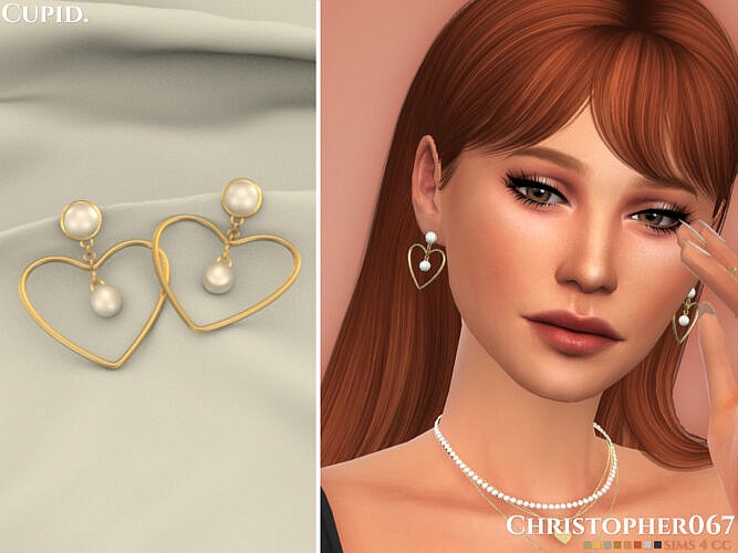 Cupid Earrings By Christopher067