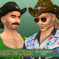 Yardwork Sv Cowboy Hat By Simmiev