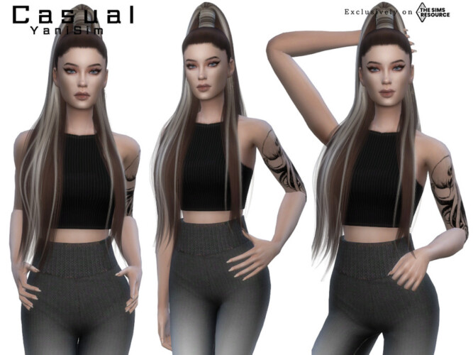 Casual (pose Pack) By Yanisim
