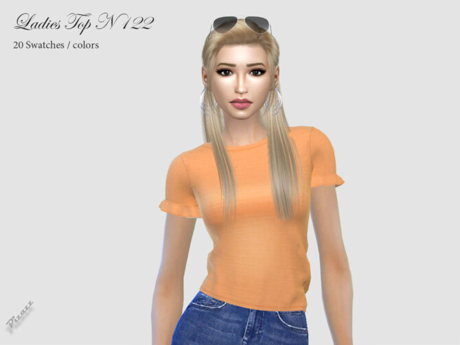 Sims 4 Ladies Top N 122 by pizazz at TSR