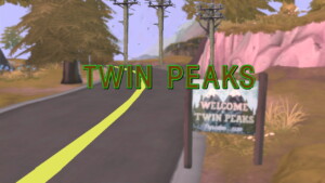 Twin Peaks Town Sign By Staberinde
