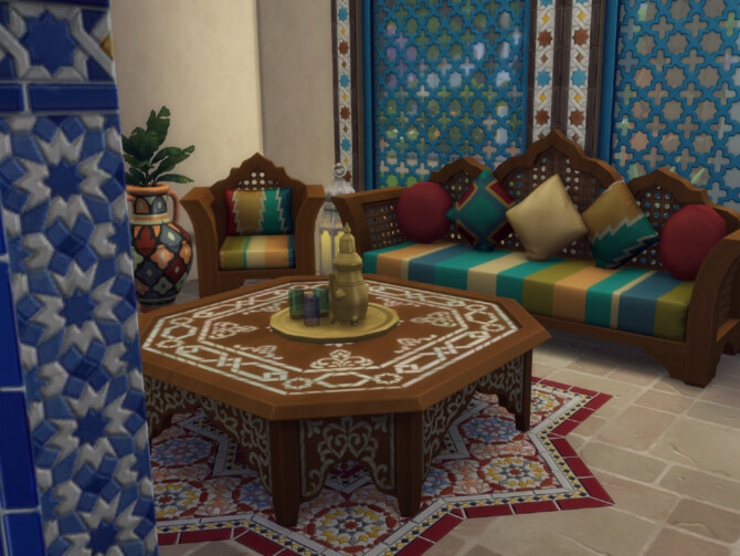 Sims 4 Sultan house by GenkaiHaretsu at TSR