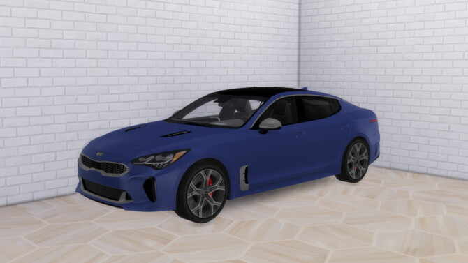 Sims 4 2020 KIA Stinger GT at Modern Crafter CC