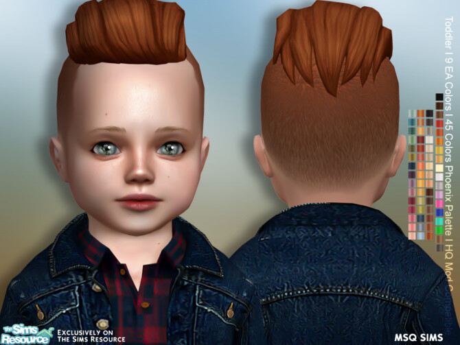 Sims 4 Lukas Hair Toddler at MSQ Sims