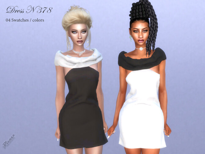 Sims 4 DRESS N 378 by pizazz at TSR