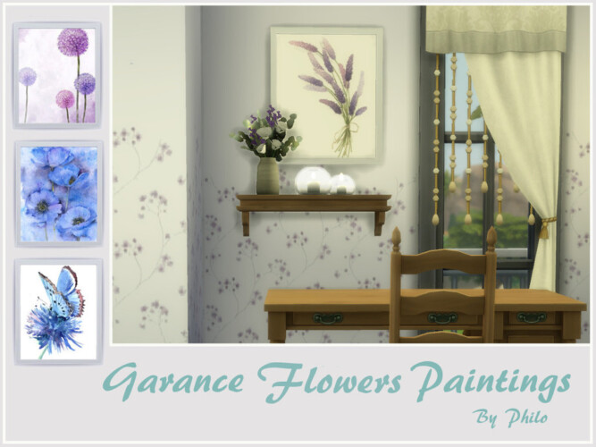Garance Flowers Paintings By Philo