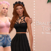 Bralette Top By Dissia