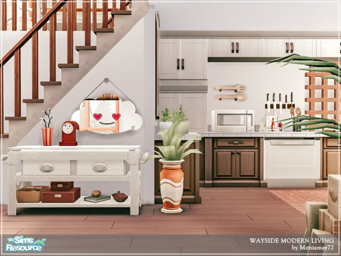 Sims 4 Wayside Modern Living by Moniamay72 at TSR