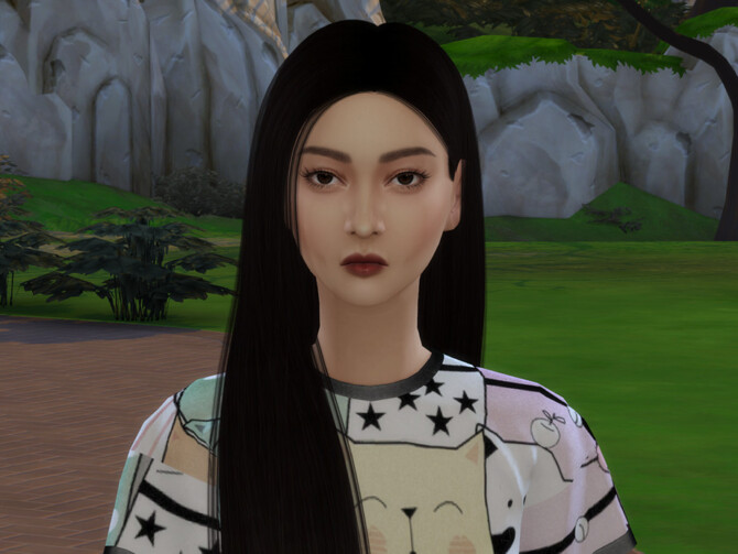 Sims 4 Gina Jin by YNRTG S at TSR