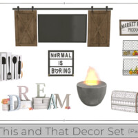 This And That Decor Set (part 2) By Chicklet