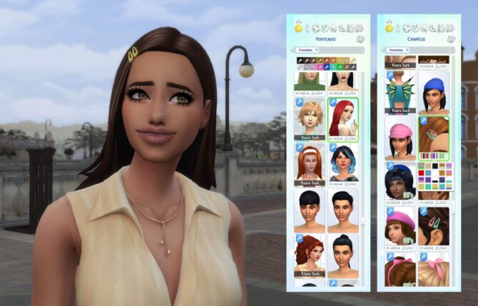 Sims 4 Monica Hairstyle + Clips at My Stuff Origin