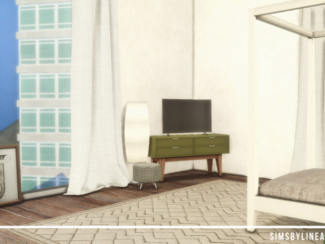 Sims 4 Contemporary Master Bedroom by SIMSBYLINEA at TSR