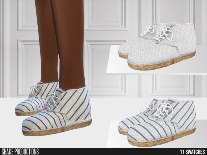 Sims 4 684 Espadrille Sneakers by ShakeProductions at TSR