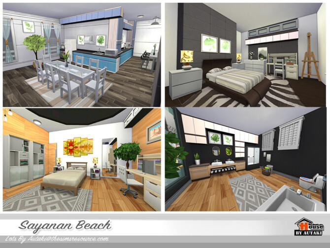 Sims 4 Sayanan Beach House by autaki at TSR