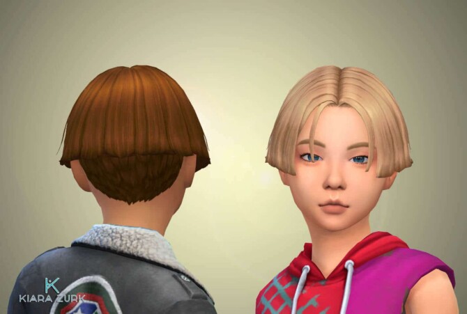 Sims 4 Dylan Hairstyle for Boys at My Stuff Origin