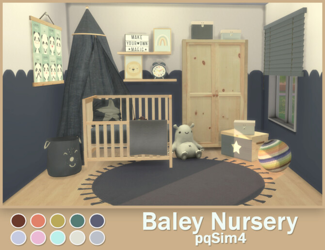 Sims 4 Baley Nursery at pqSims4