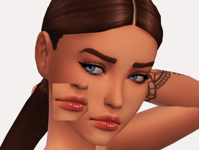 Sims 4 Sumi Lipgloss by Sagittariah at TSR