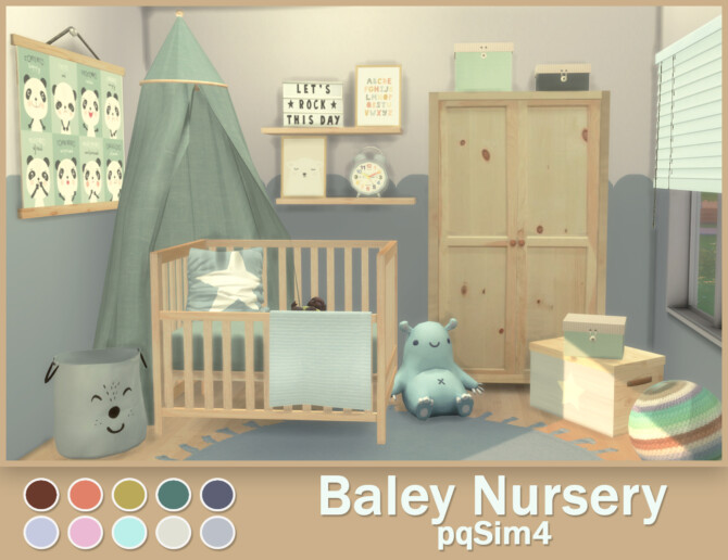 Sims 4 Baley Nursery at pqSims4