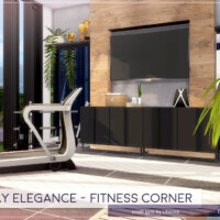 Gray Elegance Fitness Corner By Lhonna