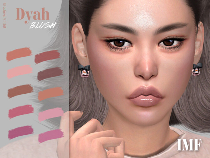 Sims 4 IMF Dyah Blush N.68 by IzzieMcFire at TSR