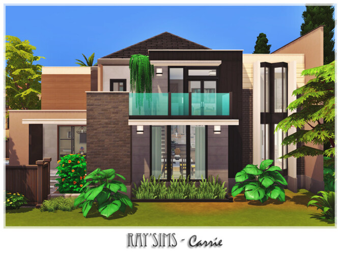 Sims 4 Carrie home by Ray Sims at TSR