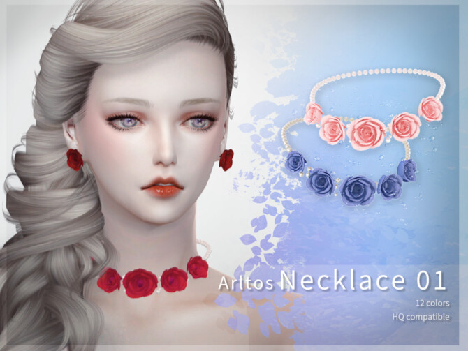 Sims 4 Necklace 01 by Arltos at TSR