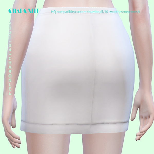 Sims 4 Zipped Skirt 1017ALYX 9SM at Charonlee