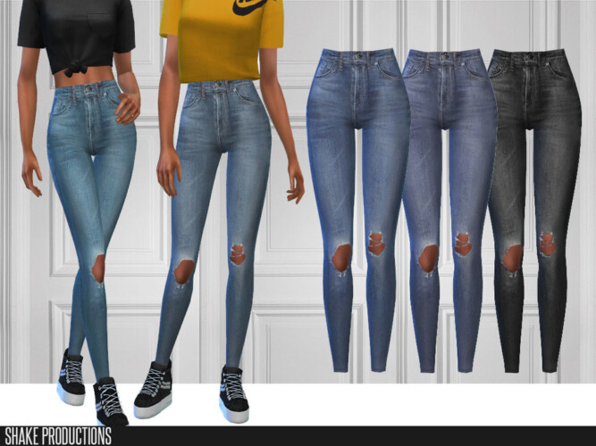 686 High Waisted Jeans By Shakeproductions