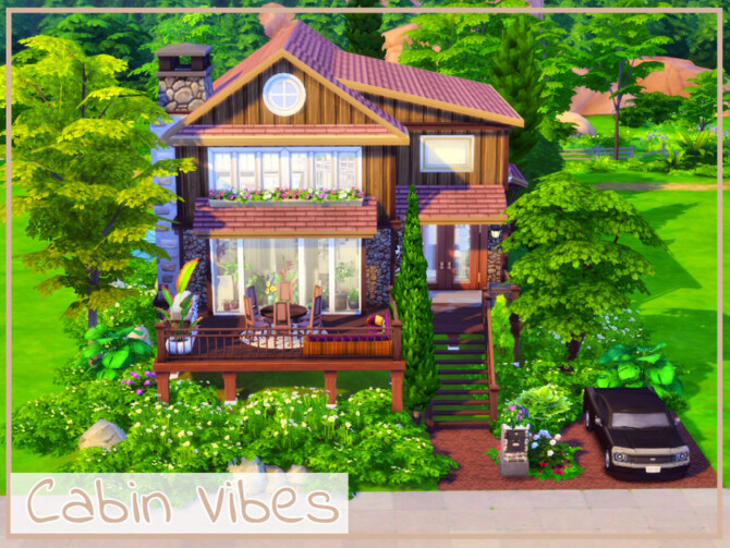 Sims 4 Cabin Vibes by simmer adelaina at TSR