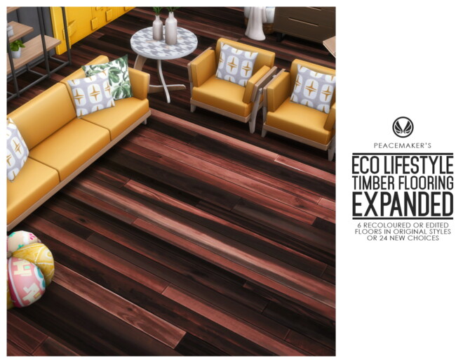 Sims 4 Eco Lifestyle Timber Flooring Expanded at Simsational Designs