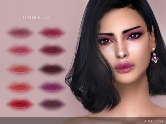 Sims 4 Lipstick A05 by ANGISSI at TSR
