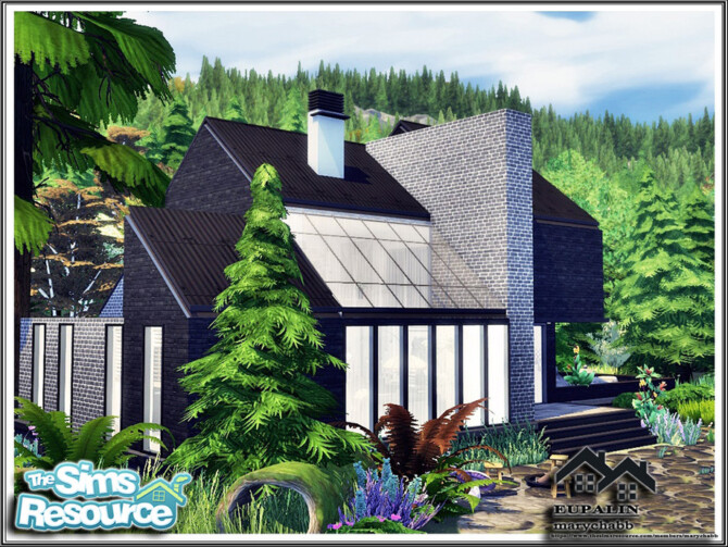 Sims 4 EUPALIN house by marychabb at TSR