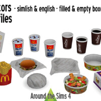 Mcdonald’s Improved Food Files & Decorative Versions