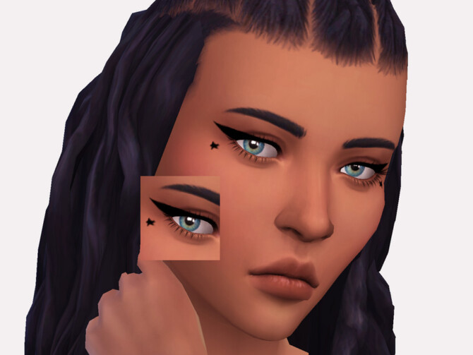 Sims 4 Stellaris Eyeliner by Sagittariah at TSR