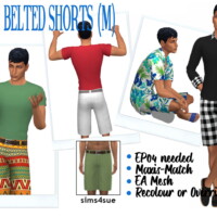 Ep04 Belted Shorts (m)