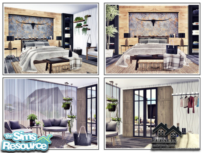 Sims 4 EUPALIN house by marychabb at TSR