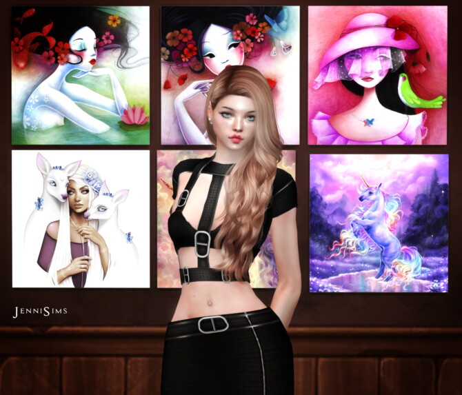 Sims 4 Paintings collection at Jenni Sims