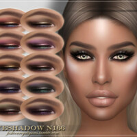 Frs Eyeshadow N166 By Fashionroyaltysims