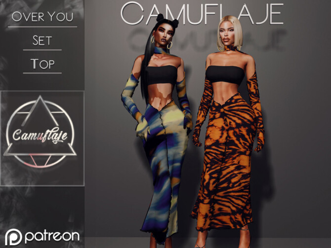 Sims 4 Over You (Top) by Camuflaje at TSR