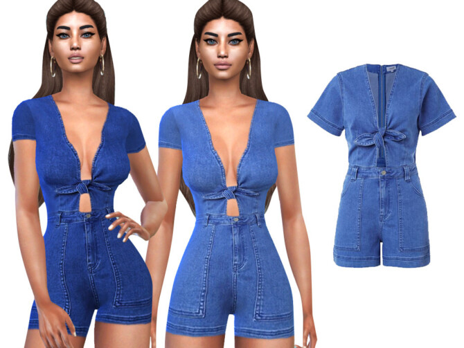Summer Style Cotton Jumpsuits Mod Sims 4 Mod Mod For Sims 4 Vrogue
