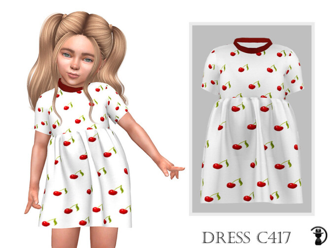 Sims 4 Dress C417 by turksimmer at TSR