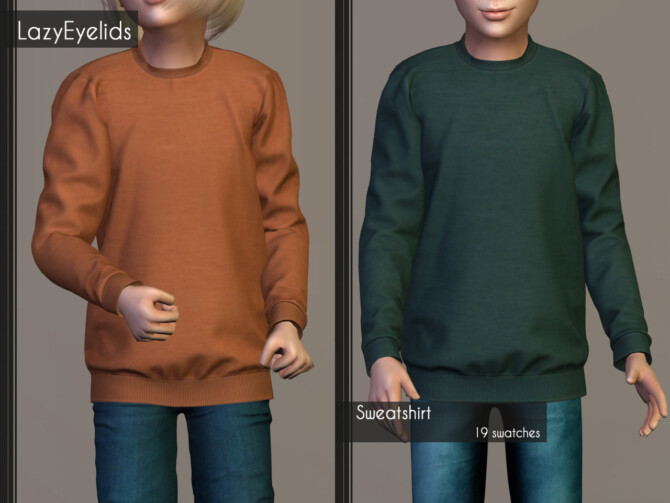 Sims 4 Clothes set for kids at LazyEyelids