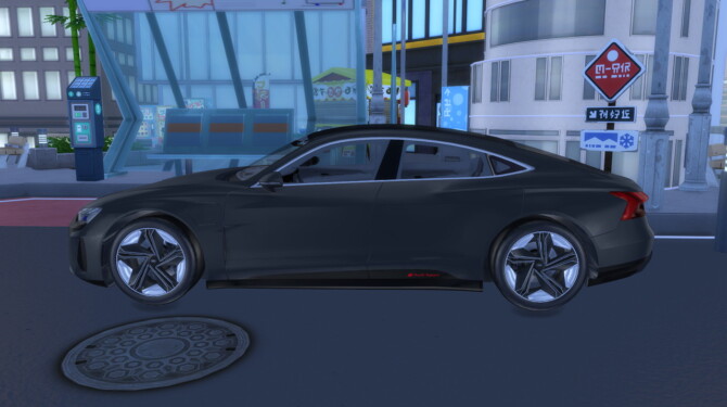 Sims 4 2021 Audi e tron GT at LorySims