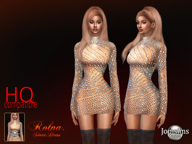 Rolna Short Dress By Jomsims