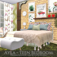 Ayla Teen Bedroom By Rirann