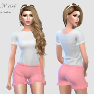 Greca Mini Dress at BEO Creations » Sims 4 Updates