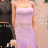 Circles Belt (acc) By Dissia